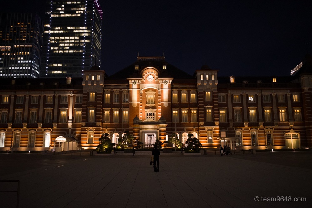 GR3 作例 夜間 東京駅