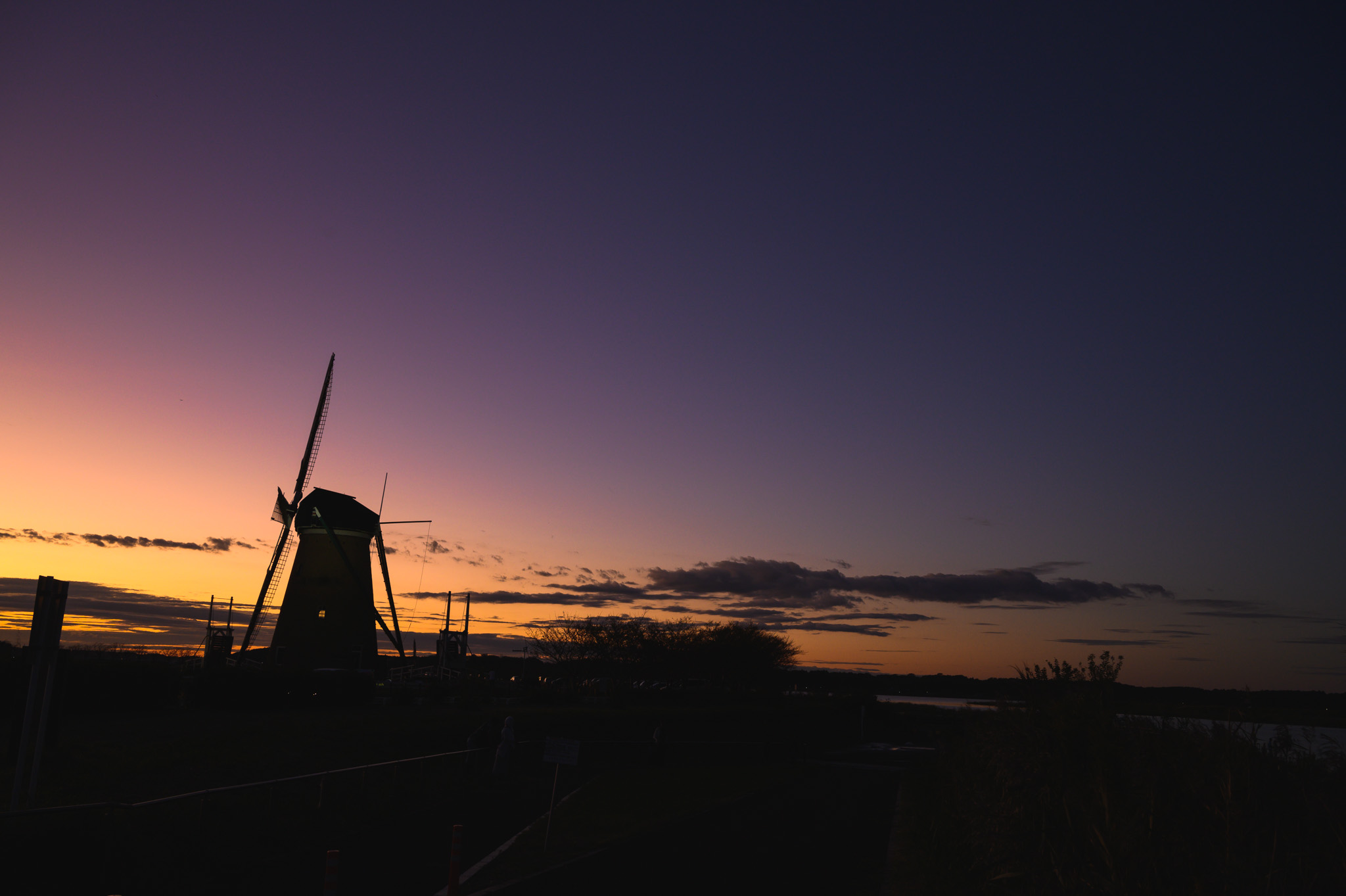 Nikon Z6で撮った佐倉の夕陽