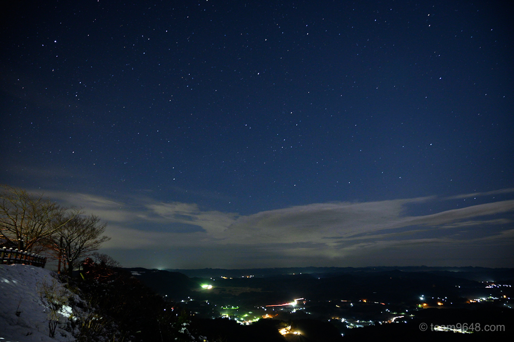 鹿野山 九十九谷公園 星
